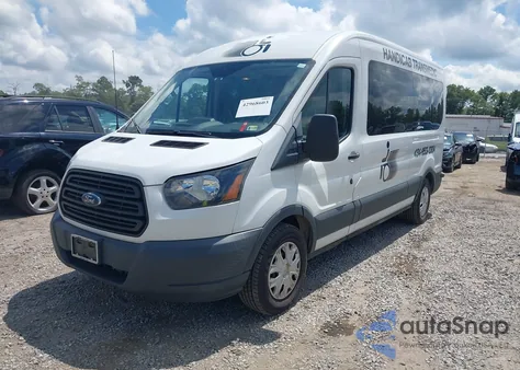 2018 Ford Transit-350 Xl z USA, uszkodzony, nr VIN 1FDZX2CM9JKA81191